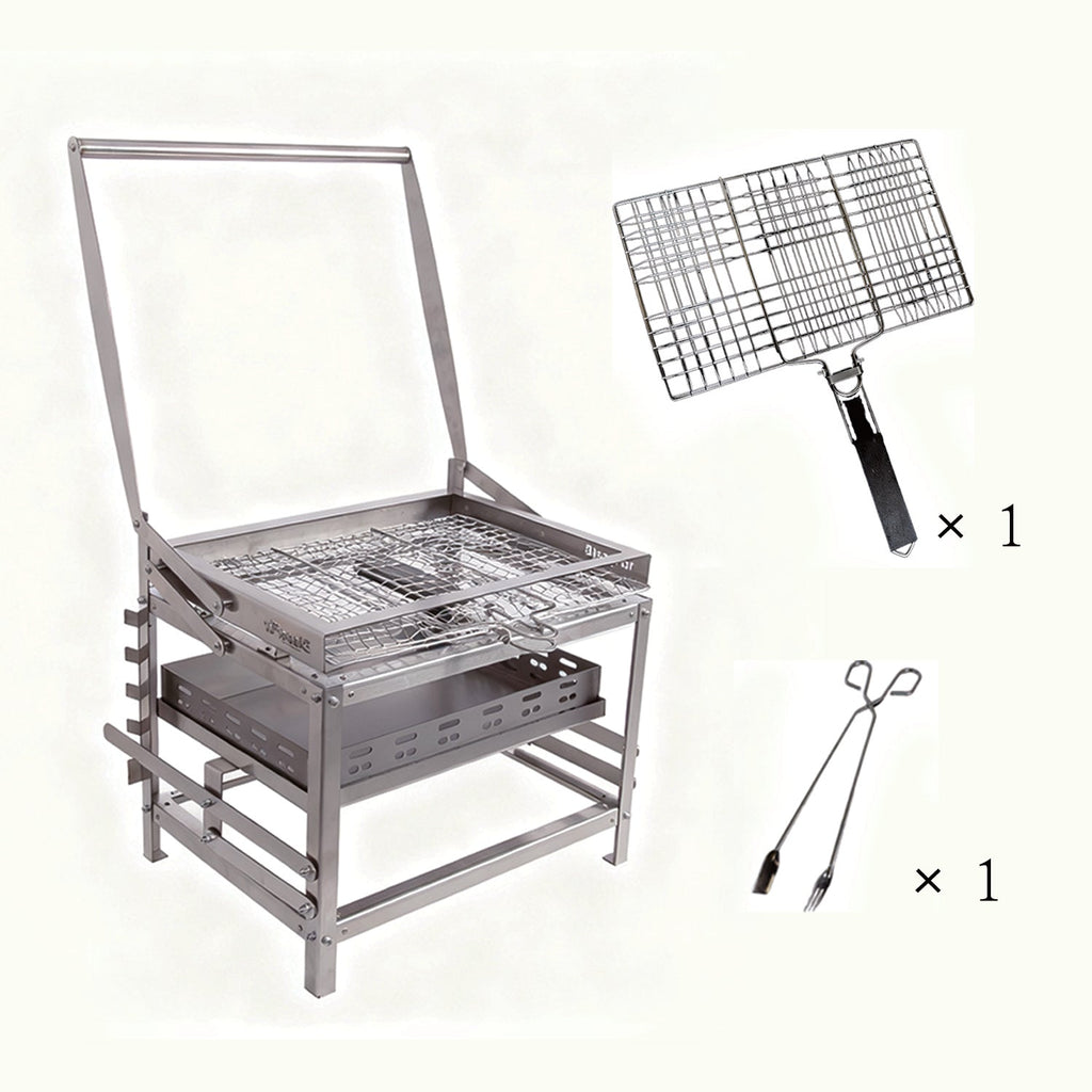 360° Adjustable Charcoal Rotating Grill