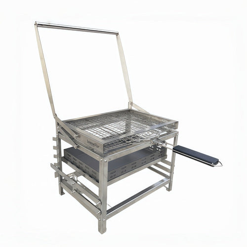 360° Adjustable Charcoal Rotating Grill