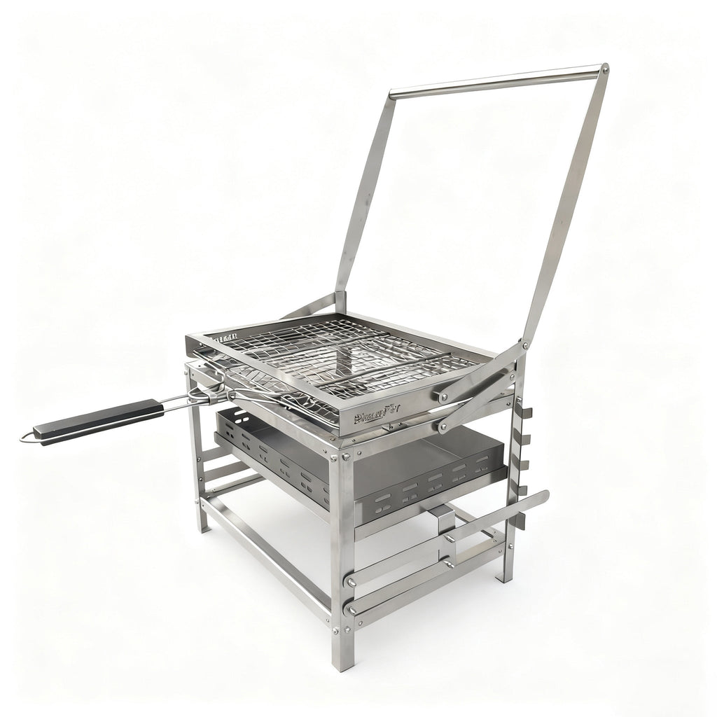 360° Adjustable Charcoal Rotating Grill