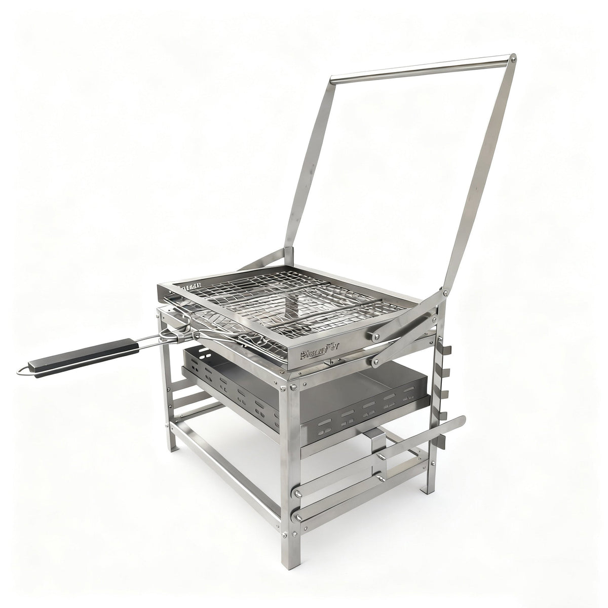 360° Adjustable Charcoal Rotating Grill